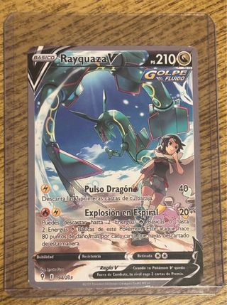Carta Pokémon Rayquaza V 194/203