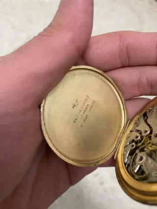 Reloj de bolsillo antiguo Maravilla