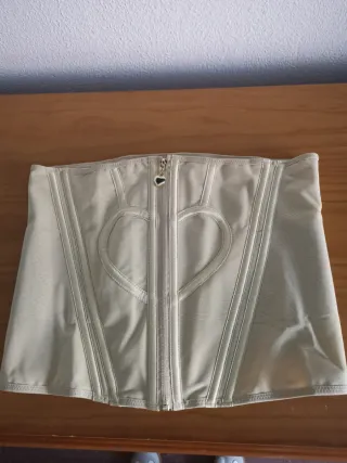 Faja reductora beige talla L