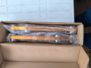 Brazos de suspensión dorados honda civic