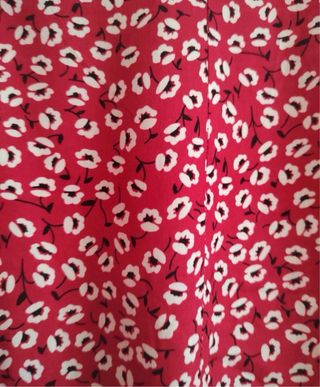 Falda Midi Mujer Flores Verano