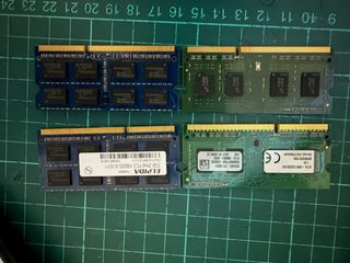 Pack 2x 2GB DDR3 ELPIDA Pack 2x 4GB DDR 3 KINGSTON