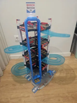 Pista de carros com loop