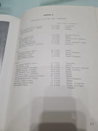 Libro Historia del Atlético de Madrid