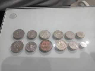 Lote monedas antiguas