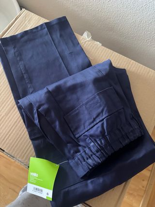 Pantalón de trabajo Velilla azul