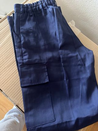 Pantalón de trabajo Velilla azul