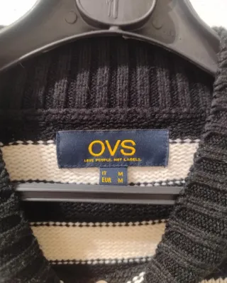 Maglione a righe taglia M