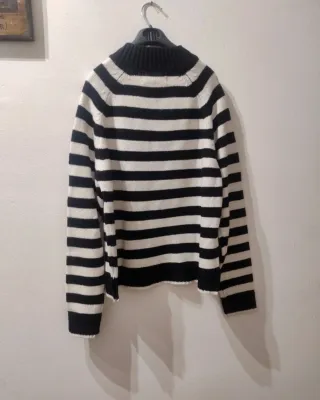 Maglione a righe taglia M