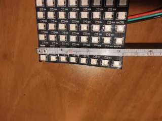 Matrice LED WS2812B Flessibile 8x32