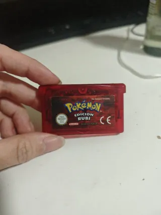 Pokemon Rubí Edición GBA Cartucho