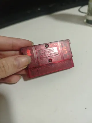 Pokemon Rubí Edición GBA Cartucho