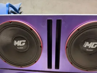 Altavoces MG Bomber 10 pulgadas