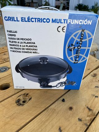Grill Redondo Eléctrico