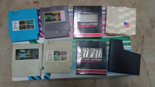 Pistola Videojuegos NASA y 5 Cartuchos.