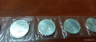 6 Monedas Plata 999.0 - 100g Total