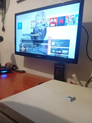 Ps4 Pro 1TB Blanca + 2 Mandos Dualshock 4