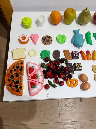 Comida de Juguete para Cocinita infantil