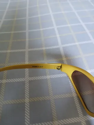 Gafas de sol Evaney vintage amarillas