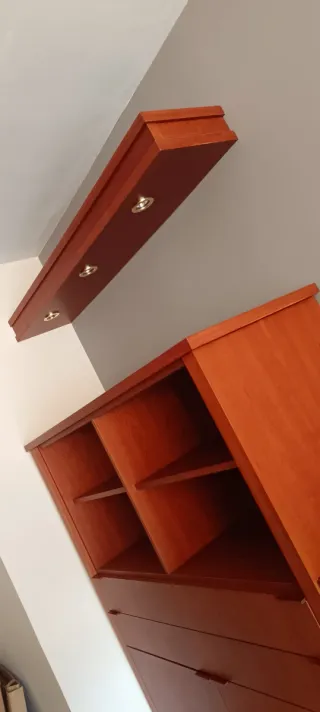 OFERTA 120€ -Mueble comedor de cerezo + estanteria