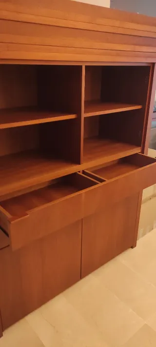 OFERTA 120€ -Mueble comedor de cerezo + estanteria