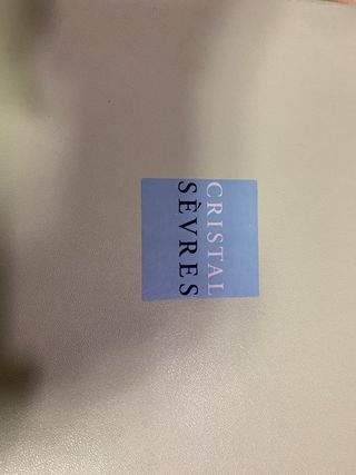 Cubeta de Hielo Sevres Cristal y Metal