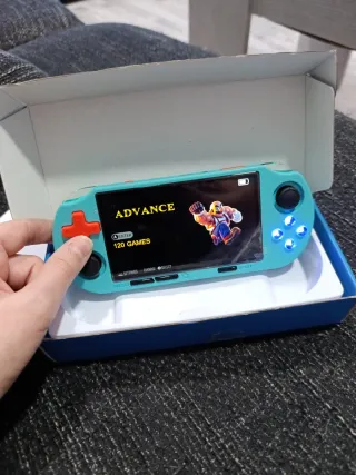 Consola Gaminja IPS 4.5 Azul/Blanco