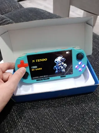 Consola Gaminja IPS 4.5 Azul/Blanco