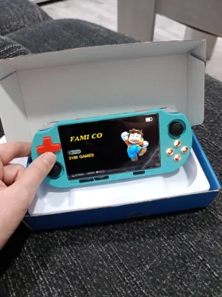 Consola Gaminja IPS 4.5 Azul/Blanco