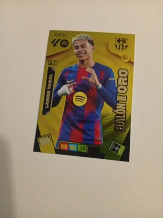 Lamine Yamal Balón de Oro 26 Panini
