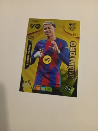 Lamine Yamal Balón de Oro 26 Panini