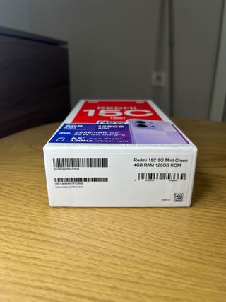 Xiaomi Redmi 15C 5G 128GB Nuevo + Auriculares