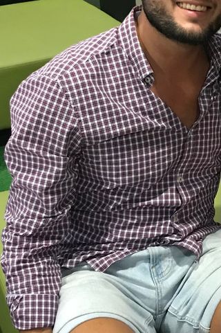 Camisa Sfera cuadros hombre Talla M