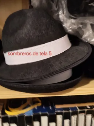 Sombrero tela swing claqué disfraz