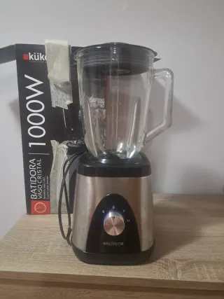 Batidora de vaso cristal 1000W