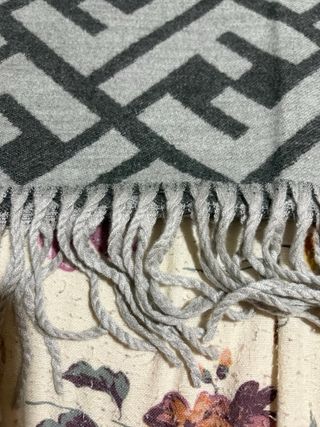 Sciarpa Fendi Grigia