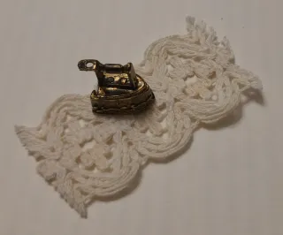 Miniatura plancha antigua casa muñecas