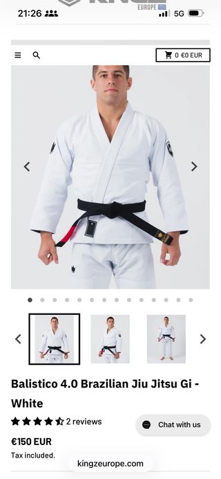 Kimono Kingz Balístico A3L Nuevo