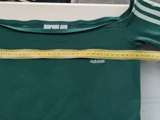 Vestito Adidas spalle scoperte donna verde