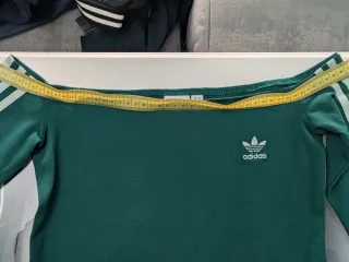 Vestito Adidas spalle scoperte donna verde