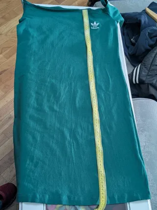 Vestito Adidas spalle scoperte donna verde