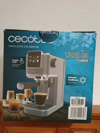 Cafetera Cecotec Cafelizzia ColdBrew 1350W