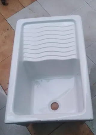 Piedra de lavar blanca