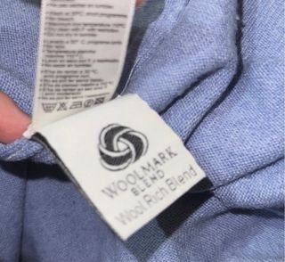 Jersey Lana y Acrílico Azul Lacoste