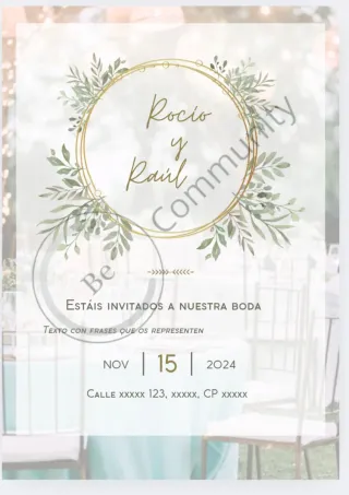 Papelería para bodas