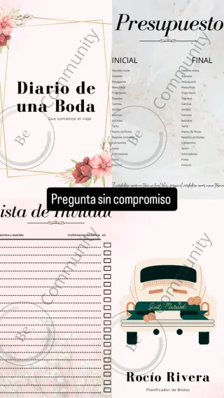 Papelería para bodas