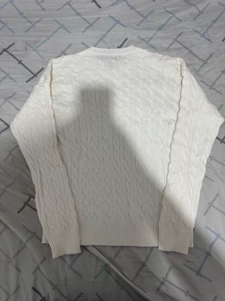 Jersey Polo Ralph Lauren Blanco Trenzado