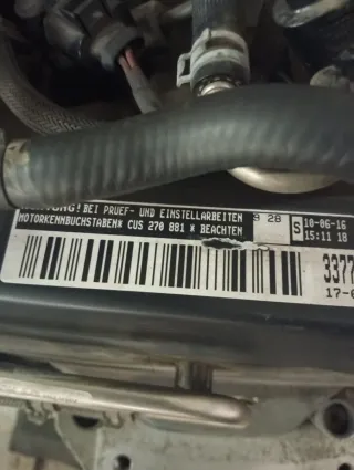 Motor 1.4 TDI VW SKODA SEAT CUS CUSA CUSB CUT