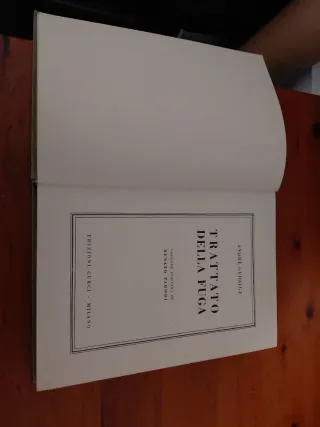 Libro Trattato della fuga