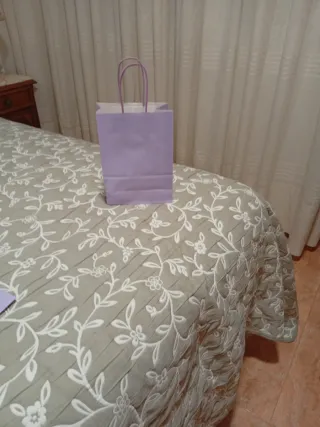 Pack 6 Bolsas de Regalo Moradas